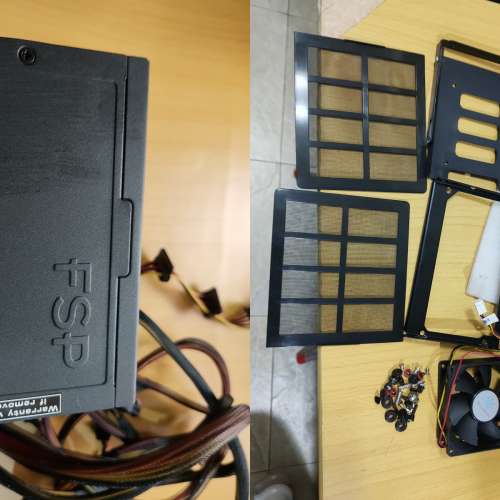 成色好FSP RA550 550W 80 PLUS Silver 火牛 & JONSBO UMX1-PLUS ITX Case