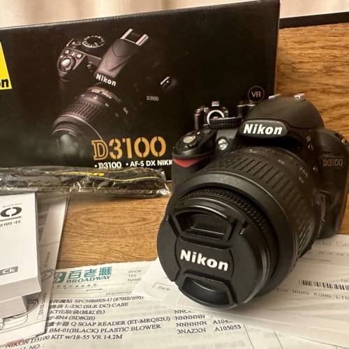 Nikon D3100 連 18-55mm f3.5-5.6 鏡頭
