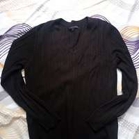 90%新New Giordano Knit Sweater Jumper Black黑色冷衫