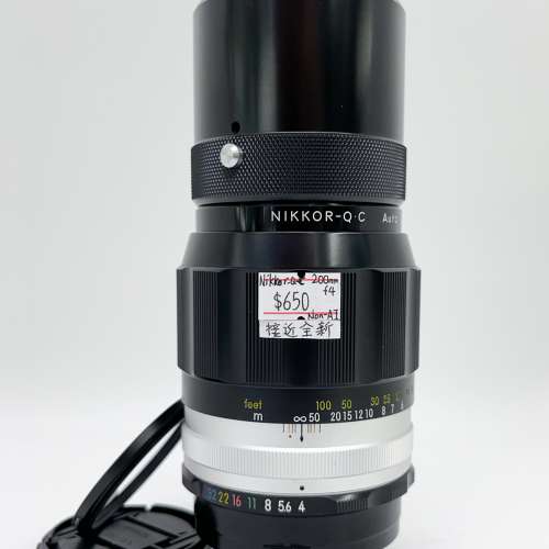 99% New Nikon Nikkor 200mm F4手動鏡頭, 深水埗門市可購買