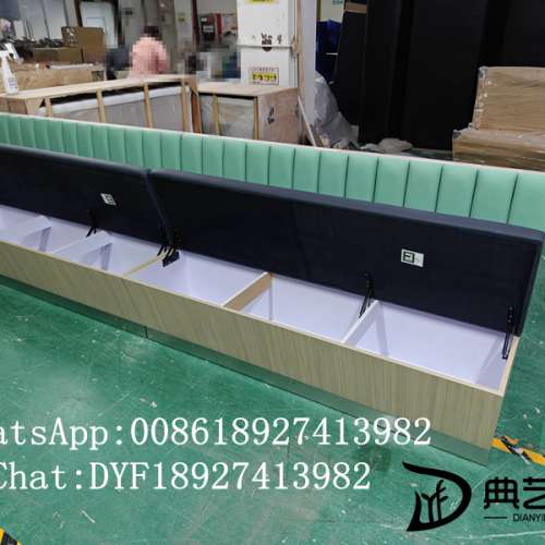 訂造防火卡位梳化，餐廳傢私訂造，單面梳化，雙面梳化定制，卡位梳化廠家，時尚卡位...