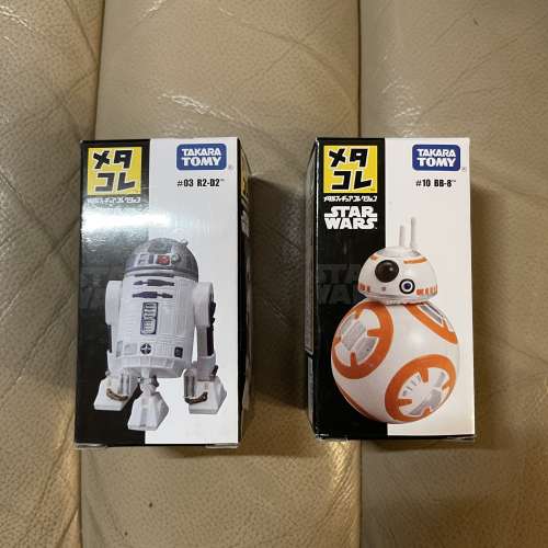 放全新 Takara Tomy Disney StarWars BB-8 & R2-D2 一對