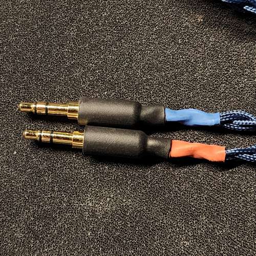 （幾乎全新）瘦佬 BSA Premium Series SCS01 8絞單晶銀 耳機升級線  3.5 4XLR4XLR