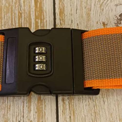 80%NEW 密碼鎖 行李帶 行李箱索帶