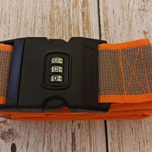 80%NEW 密碼鎖 行李帶 行李箱索帶