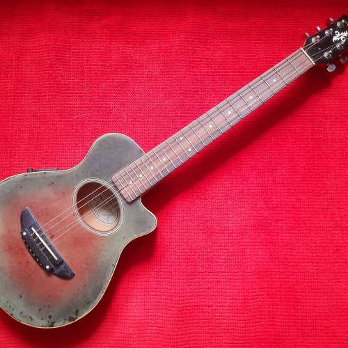 Yamaha APXT-1 travel semi hollow body electric guitar 絕版迷你薄身電木旅行結他