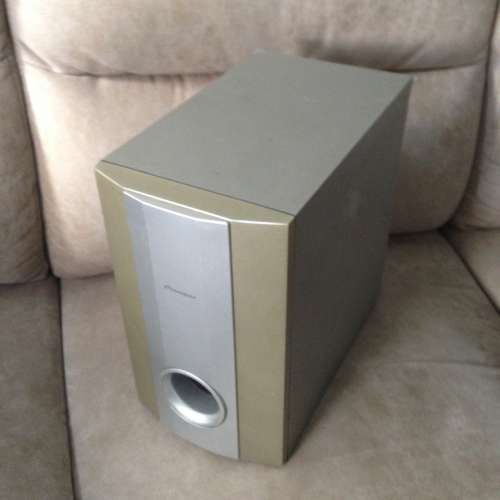 🔉PIONEER S-DV33 Passive Subwoofer 6 ohms 50W USED 低音 喇叭 音箱 🎵