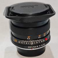 Leica 28/2.8 Elmarit-R E55 Ver:II 11333 後期方字 改Nikon