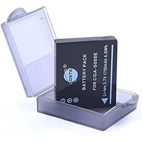 DSTE Panasonic CGA-S005 / Ricoh DB-60 / DB-65 Lithium-Ion Battery代用鋰電池 (...