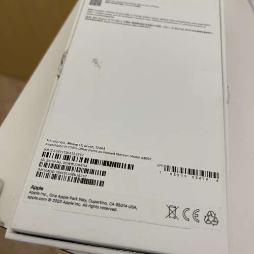 Iphone 15 Green 128G