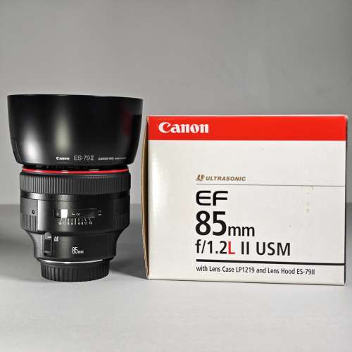 Canon, EF 85mm f/1.2L II USM