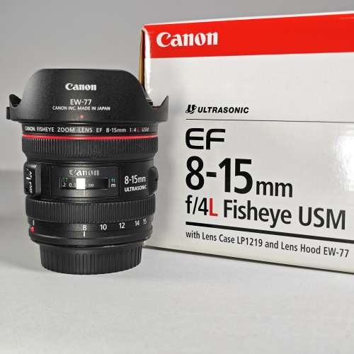 Canon, EF 8-15mm f/4L Fisheye USM