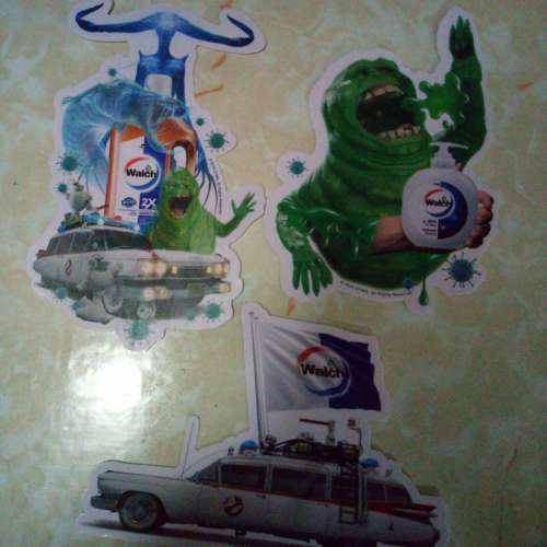 捉鬼敢死隊 限量版 貼紙