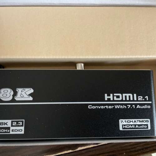 HDMI 2.1版 音頻分離器 (支援4K 120HZ / HDR10 / Dolby Vision / Dolby Atmos / EA...