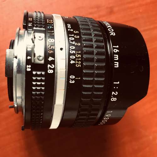 Nikon Fisheye - Nikkor 16mm  1:2.8