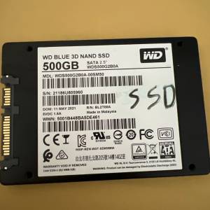 WD BLUE SATA SSD 500gb