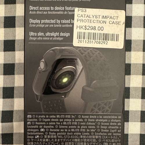 Catalyst 蘋果智能手錶保護機殼 行貨 95%新 適合 Apple Watch 38/40/41mm使用 非常...