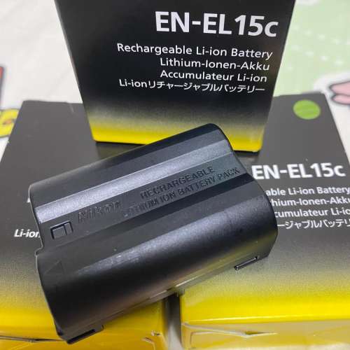 Nikon 電 EN-EL 15C 原裝電池 for Z5 Z6 Z7 Z8