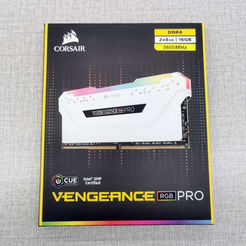 全新 Brand New Corsair VENGEANCE RGB PRO 16GB 2 x 8GB DDR4 3600 RAM Memory Ki...
