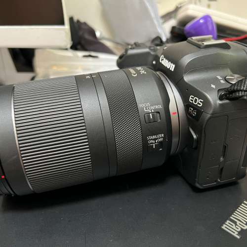 Canon EOS R6 一代 連 24 – 240mm 及 閃光燈