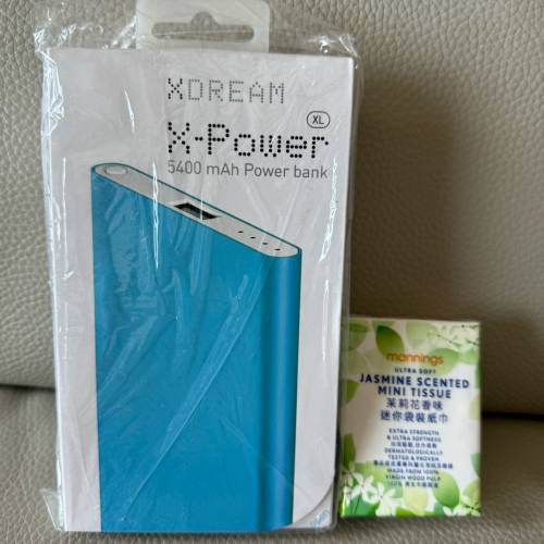 未開封全新 XDREAM X-Power 5400 mAh Power Bank