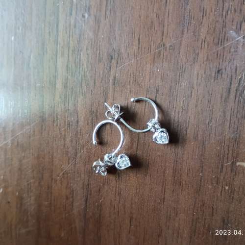 Ma Belle 鑽石耳環/吊咀兩用