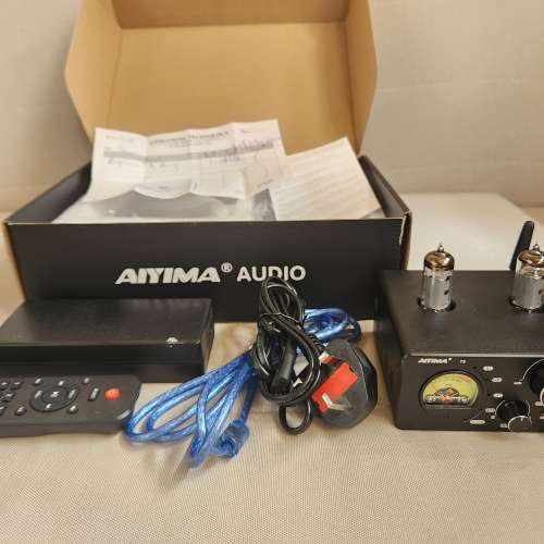 aiyima t9 電子管迷你擴音機 (DAC膽前級+Amp)