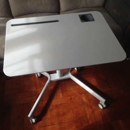 💻 Ergonomic Sit-stand Mobile Computer Desk Work Station with Casters USED 移...