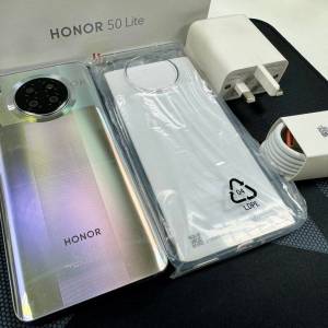 Honor 50 Lite 智能電話 8+128GB Space Silver