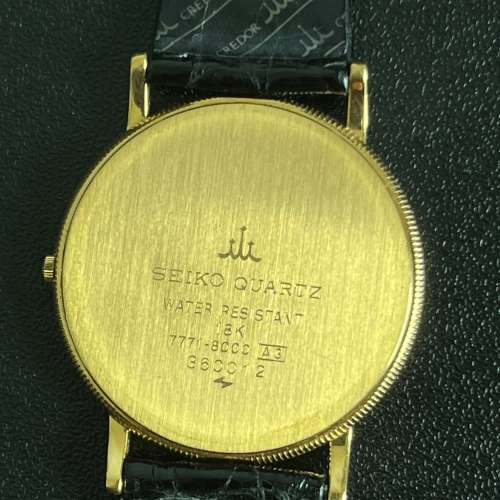 Seiko Credor 精工18K石英金錶