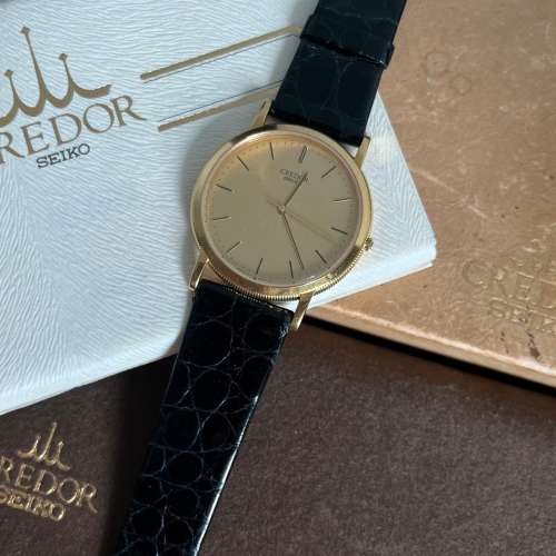 Seiko Credor 精工18K石英金錶