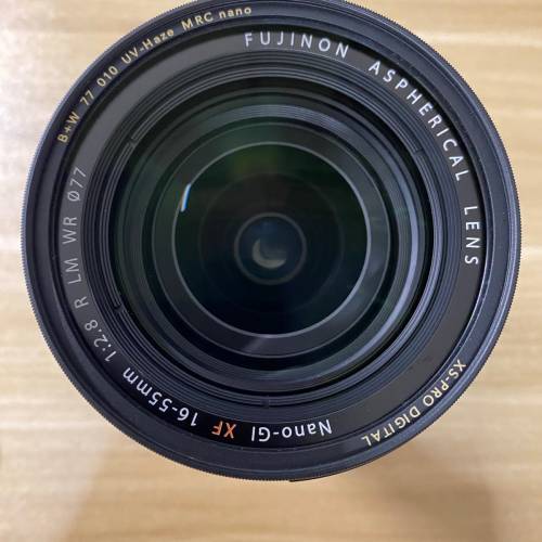 Fujinon XF16-55mm F2.8 R LM WR 連 B+W UV filter