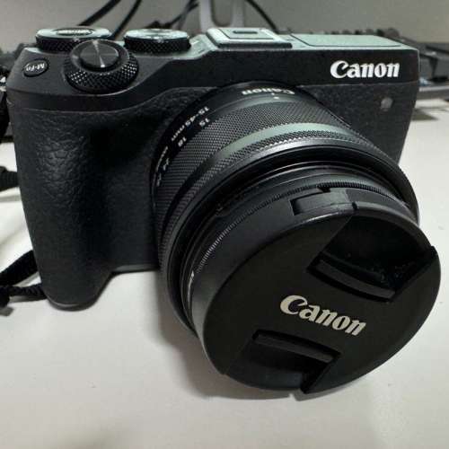 Canon M6Mark2 1545 kit lens鏡  適合新手使用的無反相機 新手第一台的無反相機