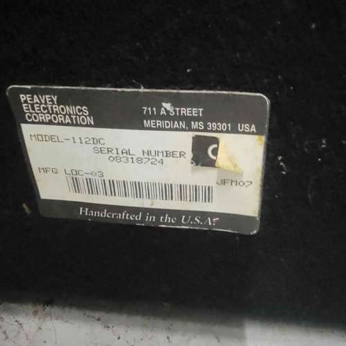 112dc peavey + samson s6 mixer amplifier