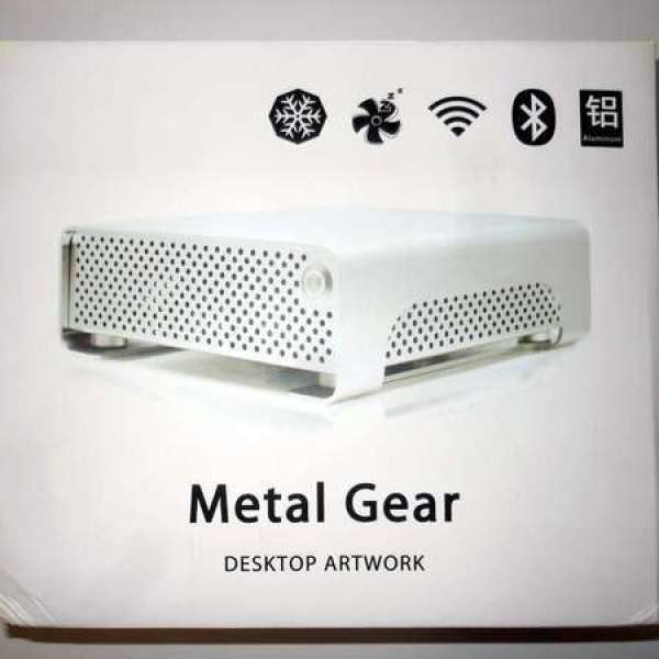 Metal Gear 超迷你全鋁合金Thin Mini-itx機箱一個 Desktop Artwork Alu Mini-itx C...