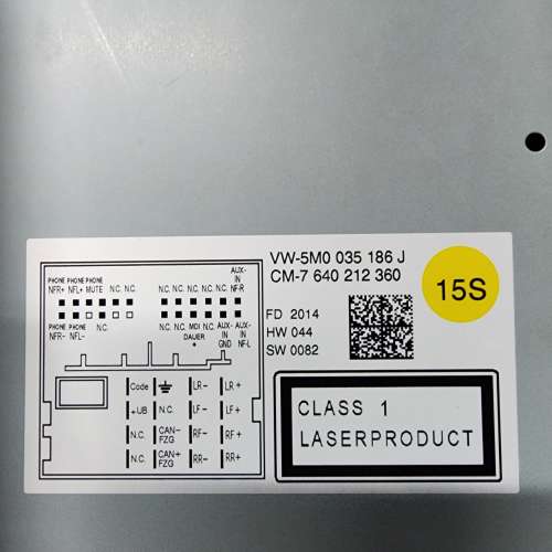 BOSCH Cd/Radio Head Unit