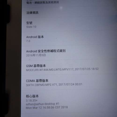 HP Slate 10 HD 10吋平版電腦 128GB可插卡