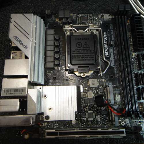 ITX主版 AsRock H570M-ITXac 主版 Socket 1200 支援10代CPU