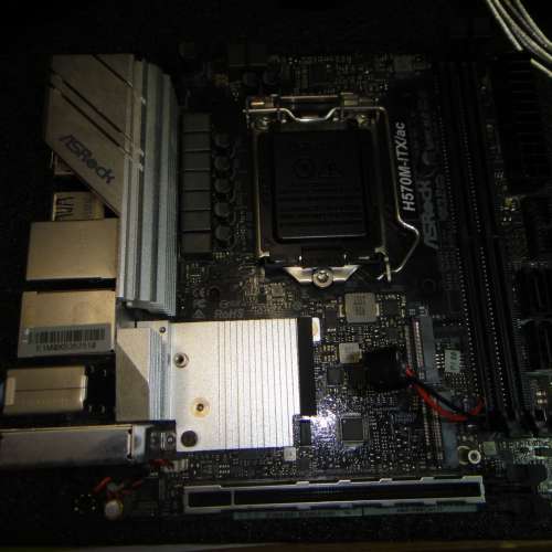 ITX主版 AsRock H570M-ITXac 主版 Socket 1200 支援10代CPU