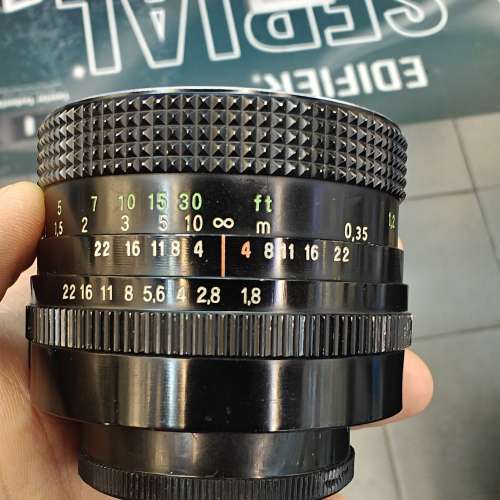 Carl Zeiss 50mm F1.8 Pancolar M42