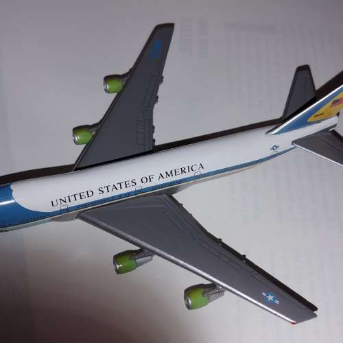Herpa 空軍一號 United States of America 金屬模型飛機 1:500