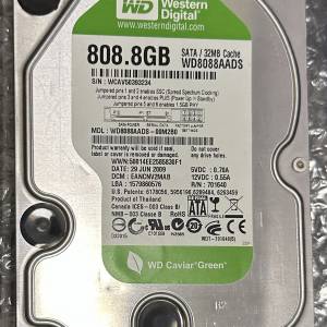 Western Digital 808.8GB SATA 3.5" Harddisk