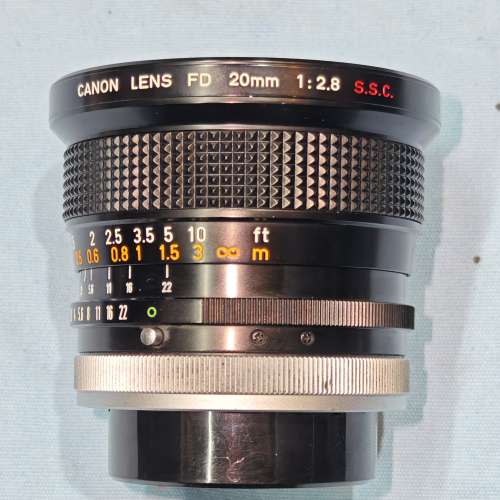Canon 20/2.8 SSC FD