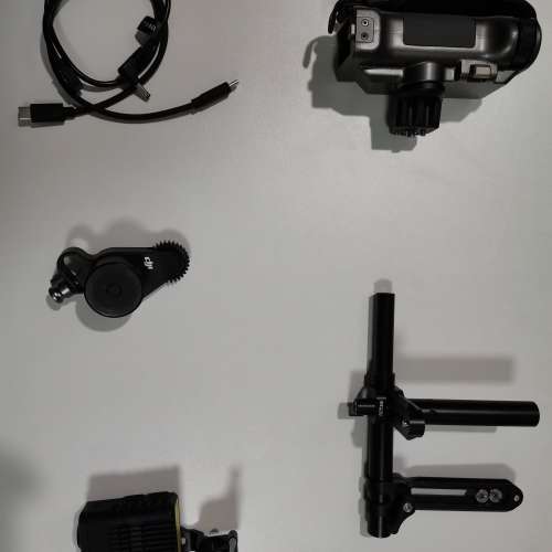 DJI lidar 鐵頭錄製跟焦手柄及配件