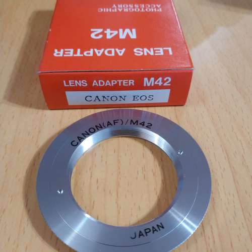 Lens adapters (Ai-EOS  m42-EOS MD-EOS)