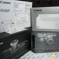 限量版 Canon Hansa 75周年紀念相機模型 1：1.4 scale camera model limited Edition