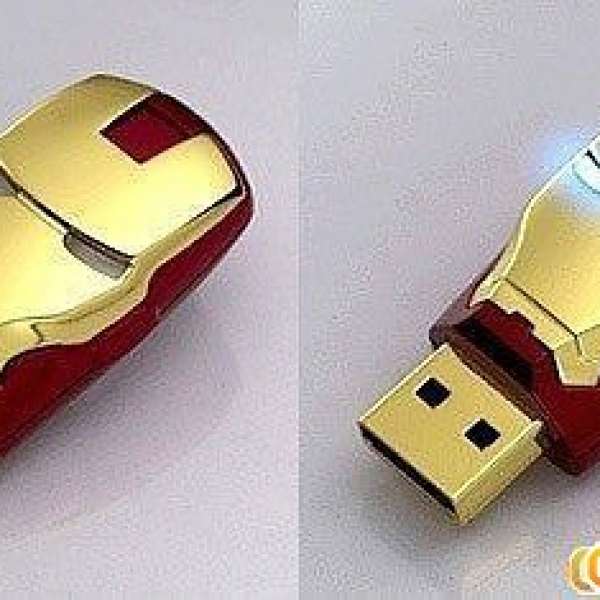 復仇者聯盟Iron Man 鋼鐵奇俠 IronMan 8GB USB Flash Drive 模型 記憶 手指 鐵甲奇俠