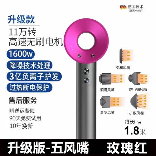 香港三腳插頭🔌無葉3億負離子風筒 Hairdryer