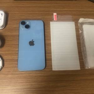 Blue - Full set 99%new iphone 14 plus 256gb battery 97% one month warranty