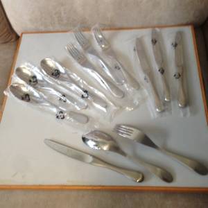 🍴Cutlery Fork Spoon Knife 12pc Set  NEW 全新🍴 叉匙刀 餐具 套裝 翠華